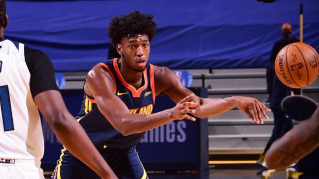 开云体育在线-昔日榜眼秀已无未来?曝勇士下赛季或将下放怀斯曼